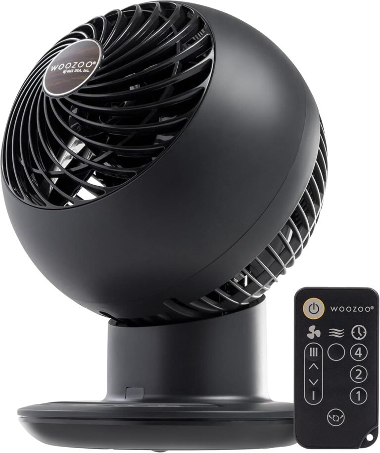 5-Speed Globe Fan Black - Premium Air Circulation Solution