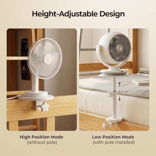 Woozoo Fan Shelf for Bed - Bedside Mount Bracket Solutions