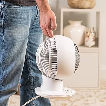 IRIS USA Woozoo Oscillating Fan - Premium Personal Cooling