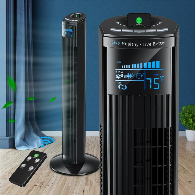 Tower Fan with Remote - Convenient Vertical Cooling Solutions