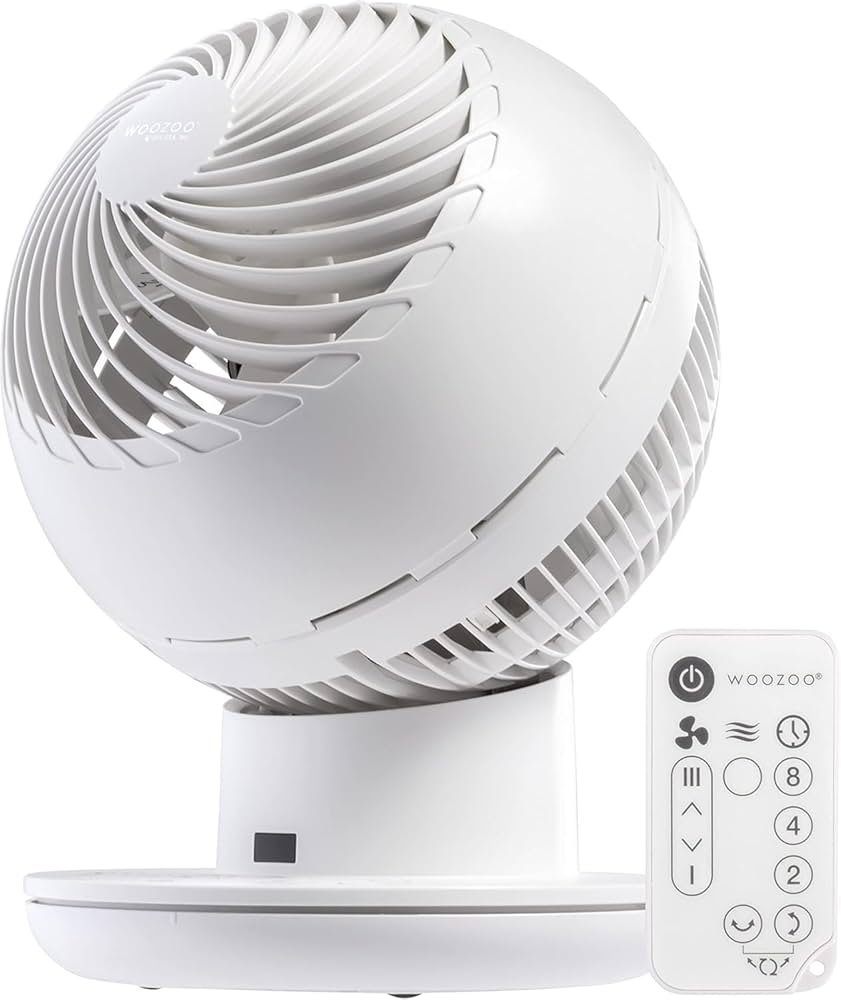 Woozoo Oscillating Desktop Fan - 6 Inch